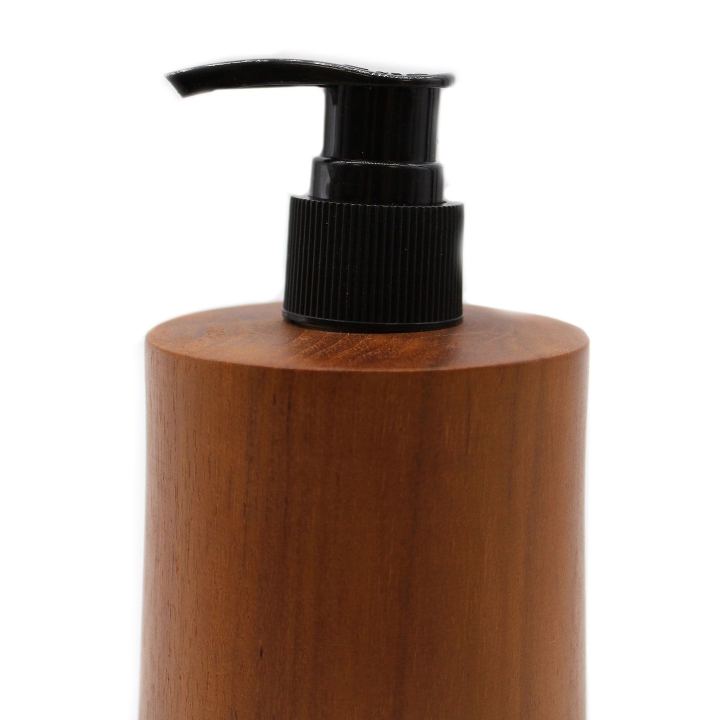 Natural Teakwood Soap Dispencer - Taper