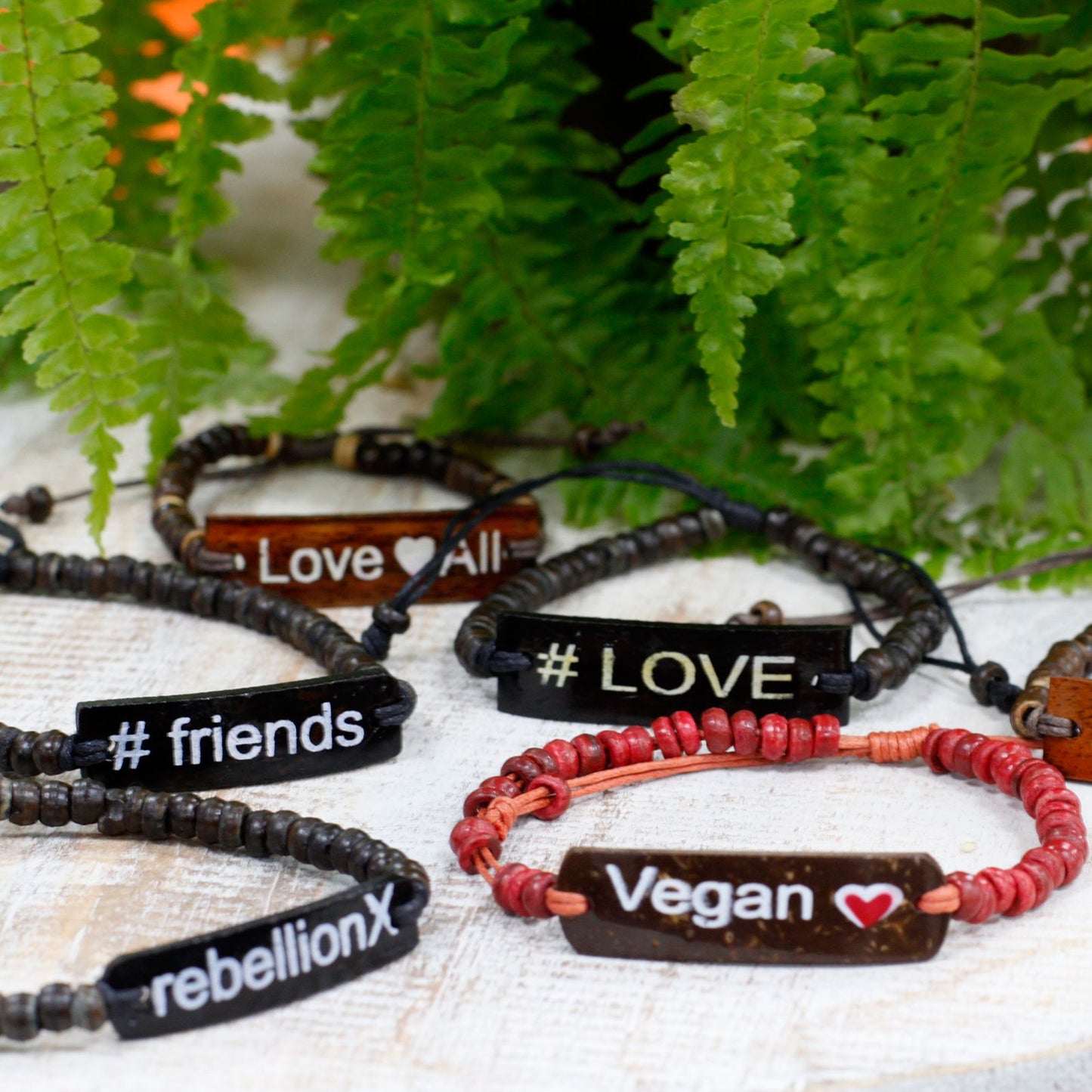 Coco Slogan Bangle - #Friends
