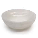 Bol Ovale En Sélénite Naturelle 15,5 X 12,5 Cm - Pour Purification Des Cristaux, Méditation Et Décoration - 6
