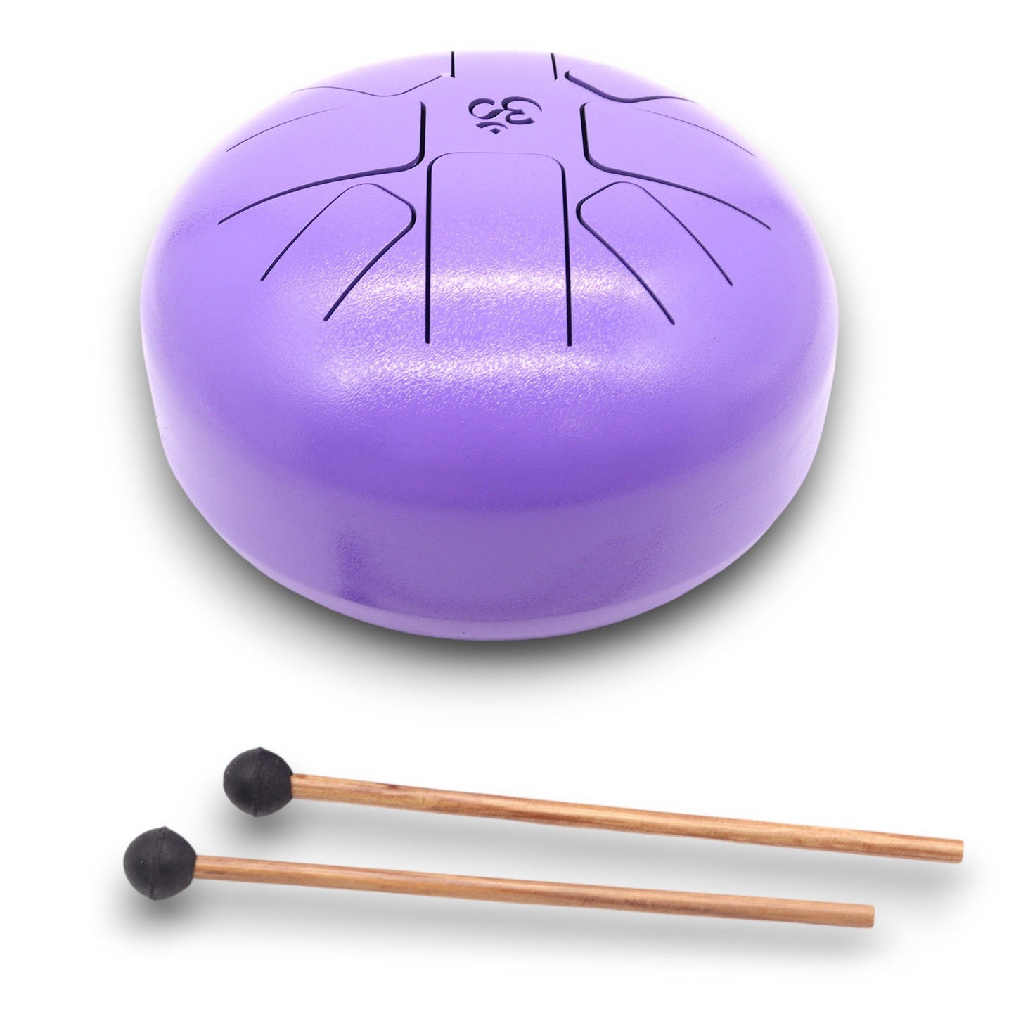 Med Steel Tongue Happy Drums Om Violet- 22x16cm