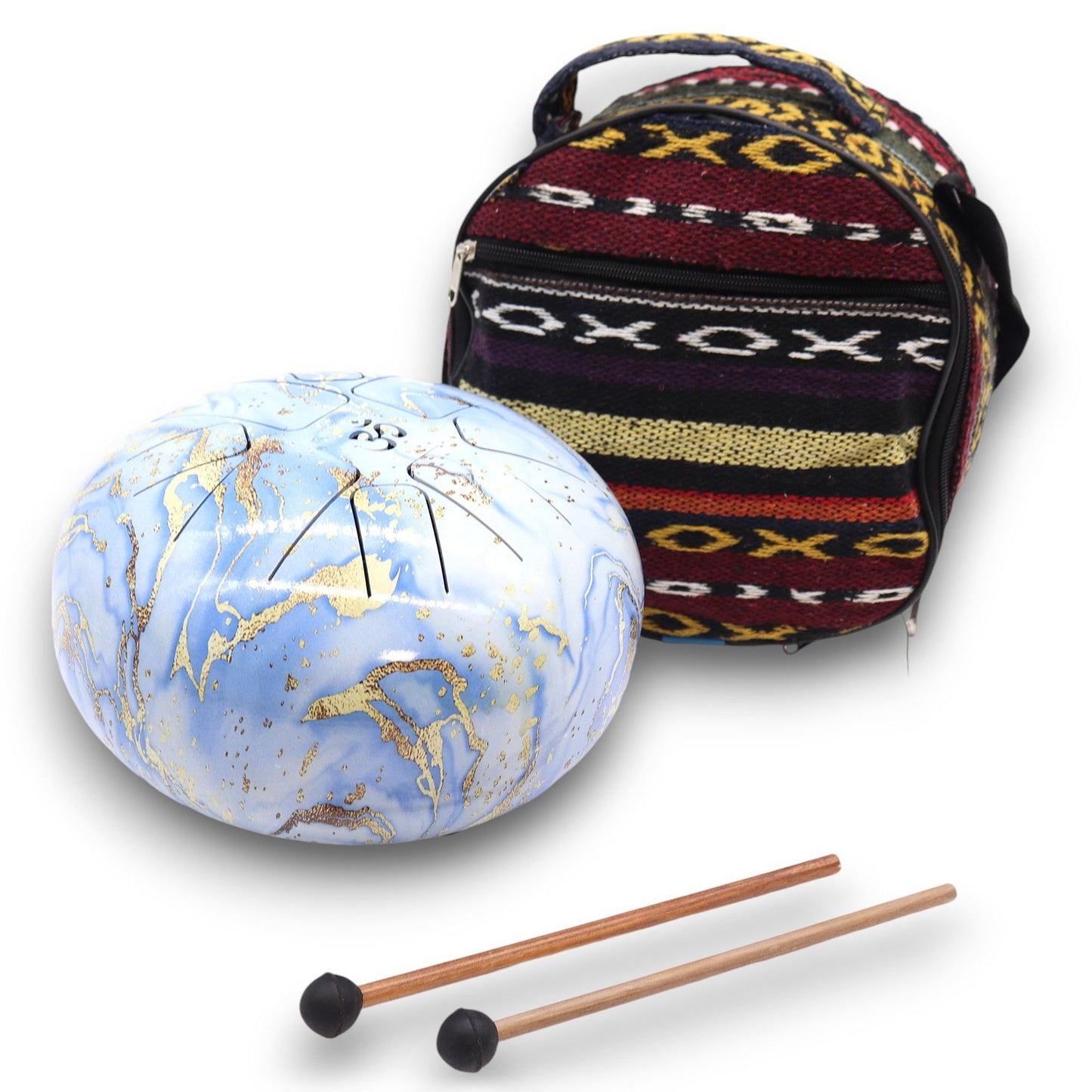 Med Steel Tongue Happy Drums Blue Sky- 22x18cm