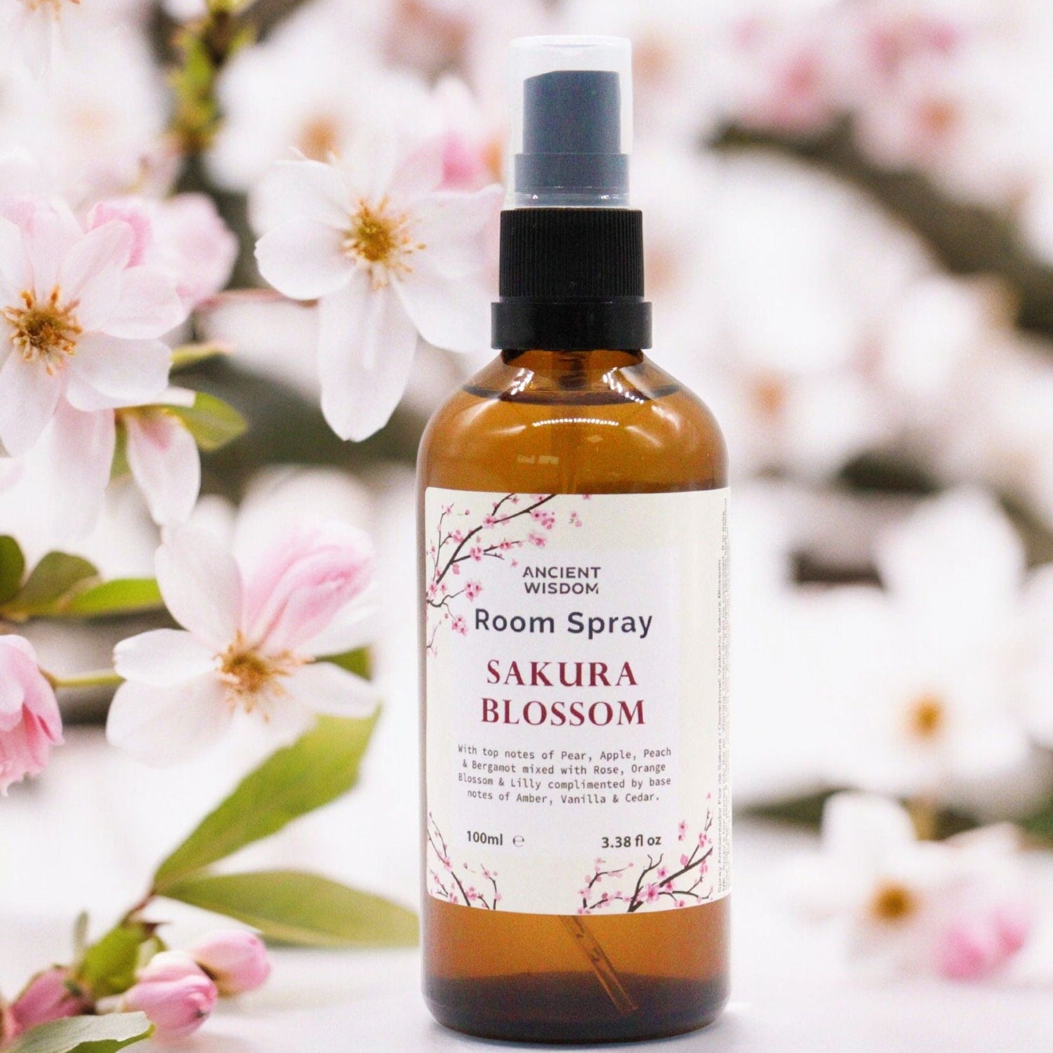 spray d'ambiance fleurs de Sakura
