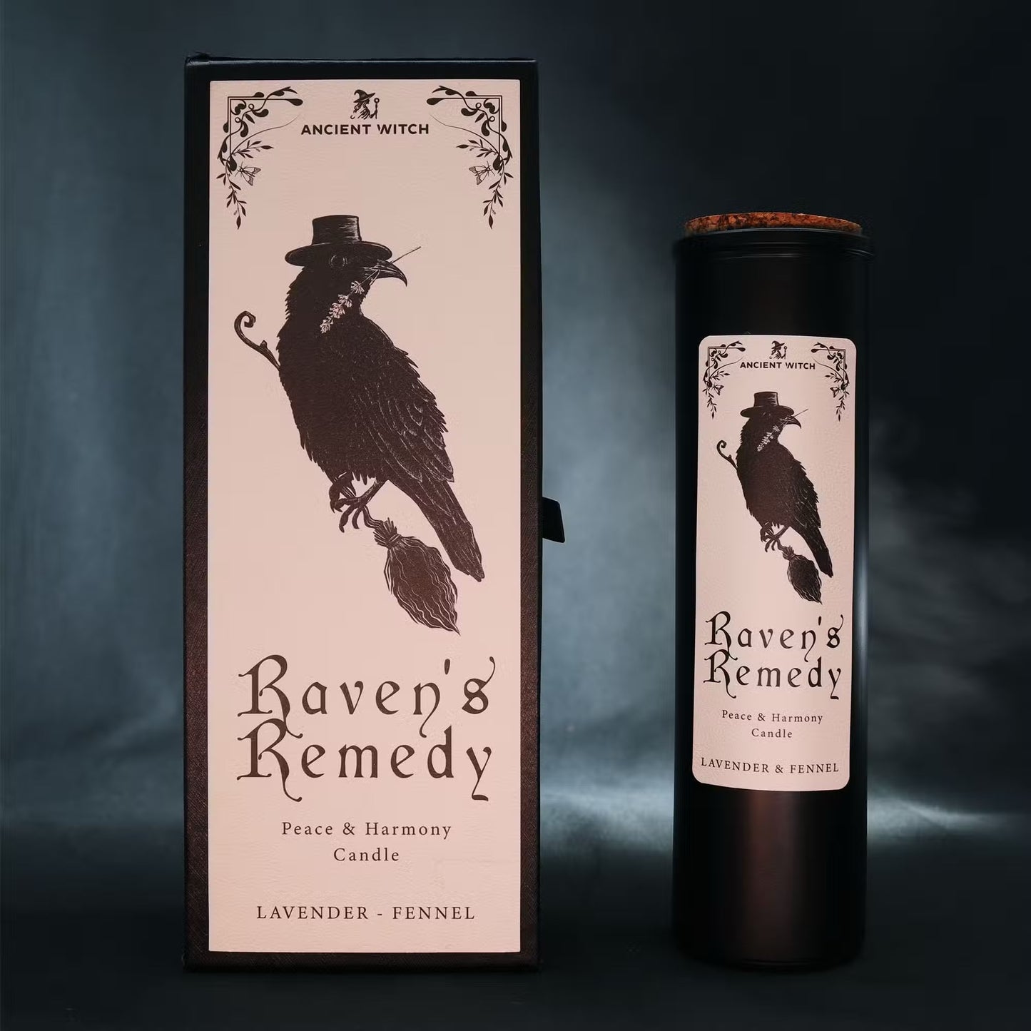 Bougie de purification de sorcières anciennes – Remède des corbeaux –  Paix et Harmonie