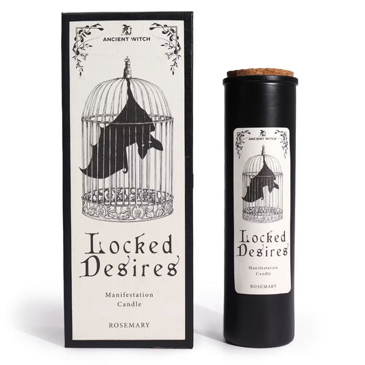 Bougie de purification de sorcières anciennes – Désirs verrouillés – Manifestation