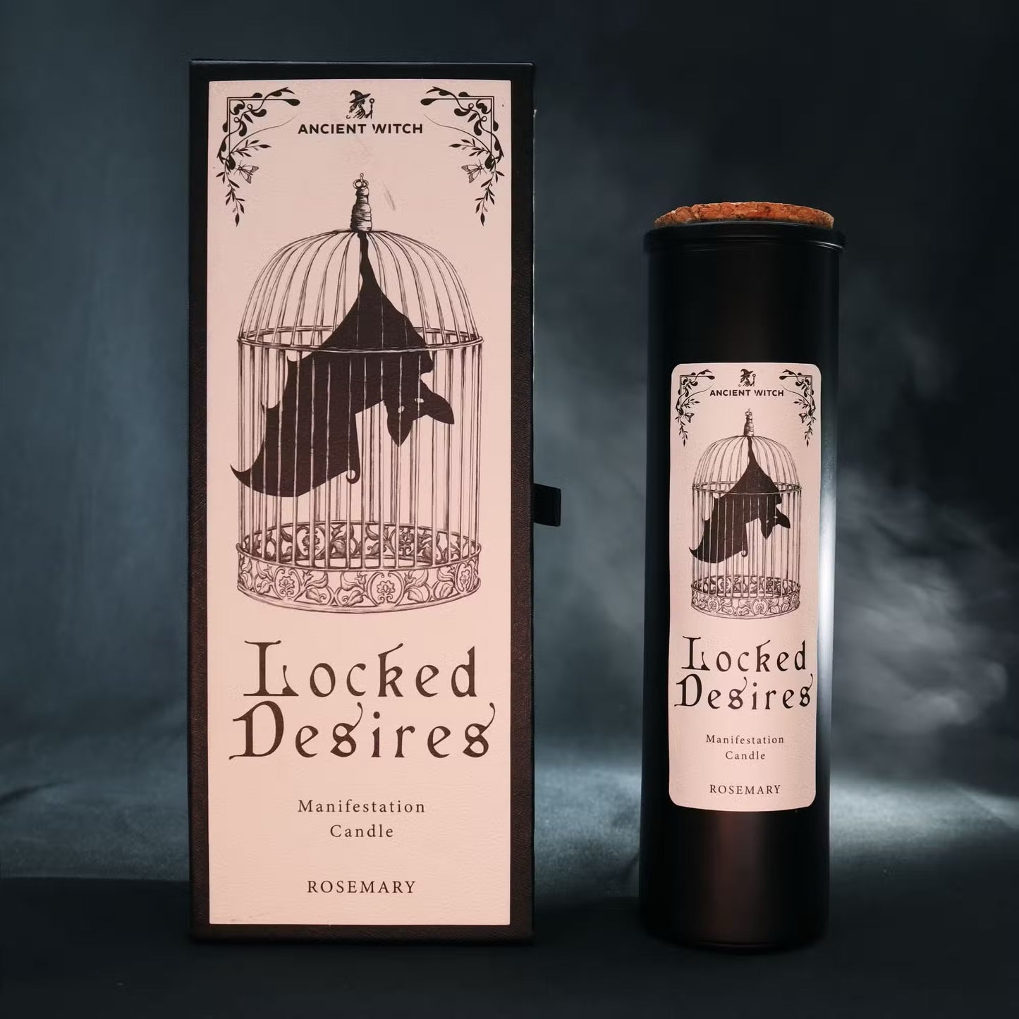 Bougie de purification de sorcières anciennes – Désirs verrouillés – Manifestation