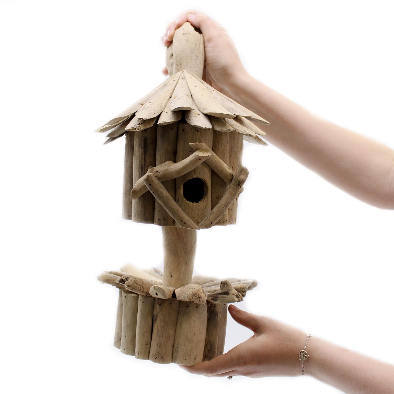 Driftwood Birdbox - Wallhanging