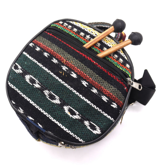 Med Steel Tongue Happy Drums  Marble - 17x13cm