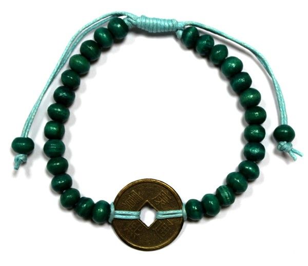 Bracelets Feng-Shui Chance - Vert