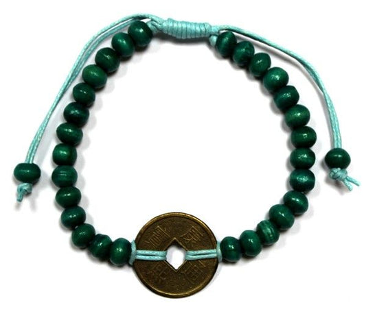 Bracelets Feng-Shui Chance - Vert