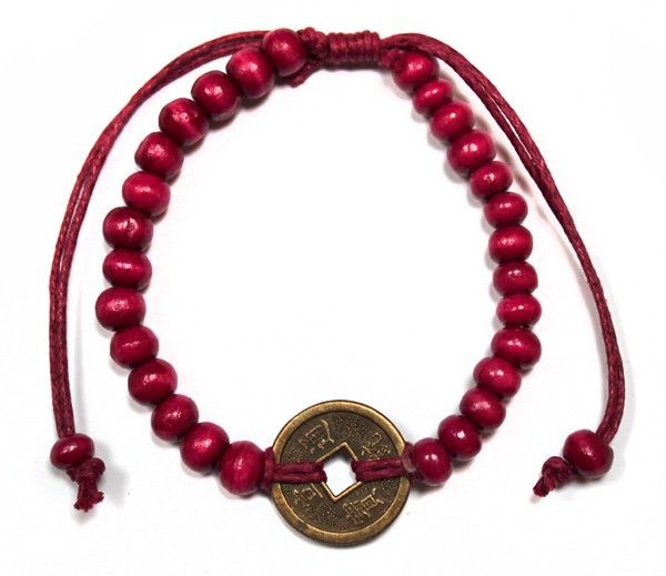 Bracelets Feng-Shui Chance - Rouge