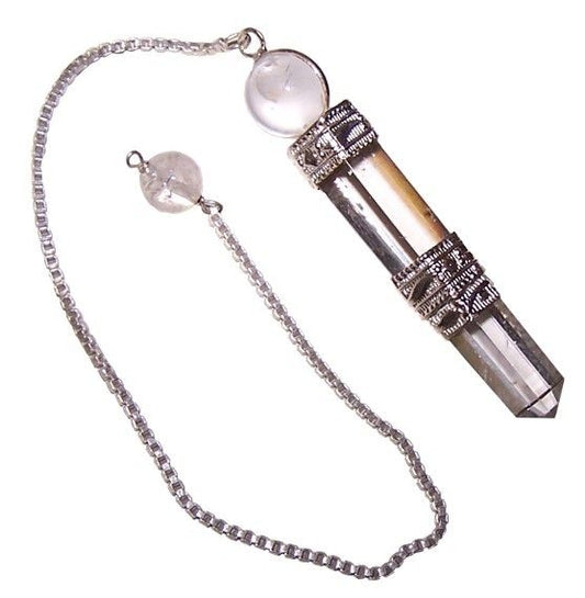 Three Piece Pendulum - Rock Quartz